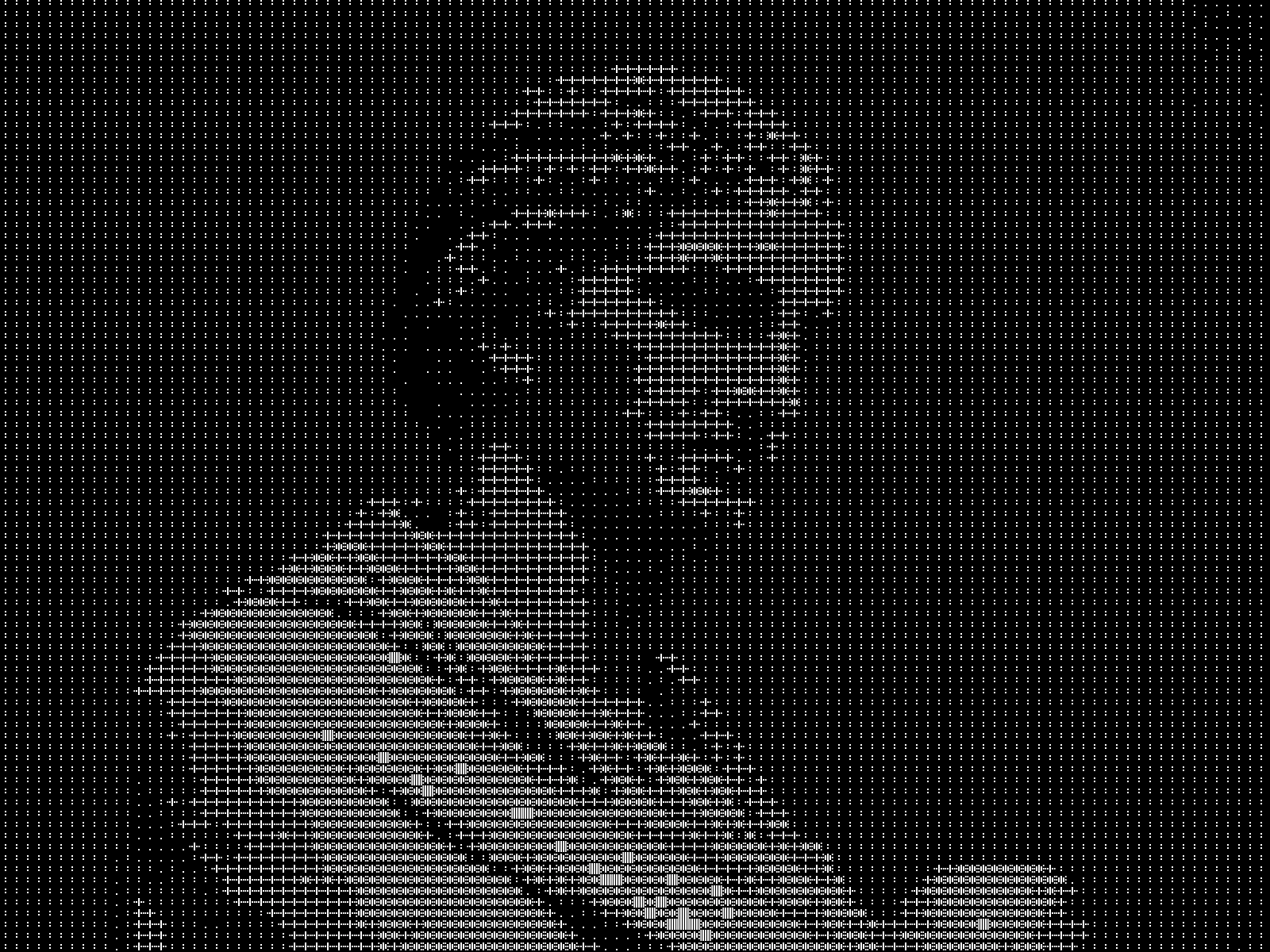CONTRAST 1.2: the default, tone spread across the whole character ramp