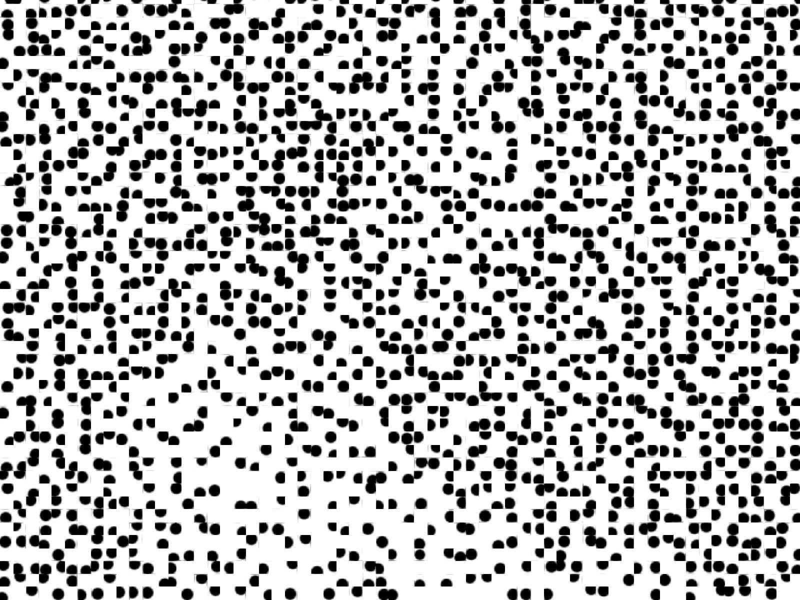 SCALE 16: wide dot spacing, tone reduced to sparse marks