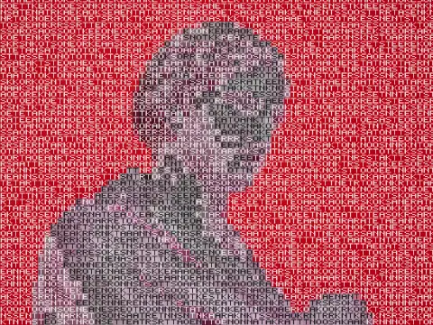 word mosaic effect thumbnail